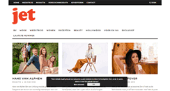 Desktop Screenshot of jetmagazine.be